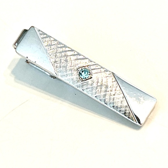 Vintage Sarah Coventry Gents Tie Bar Clip - Picture 1 of 7